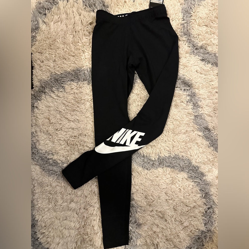 Nike leggings black, Extra small with Nike logo